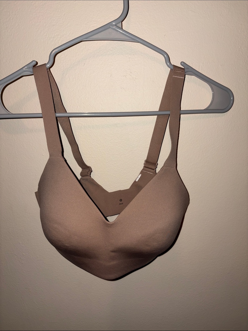 lululemon athletica Light Brown Seamless Wireless Bra